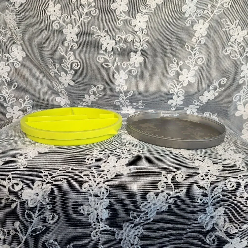 Pampered Chef Salad Cutting Bowl Set with Packaged utensils